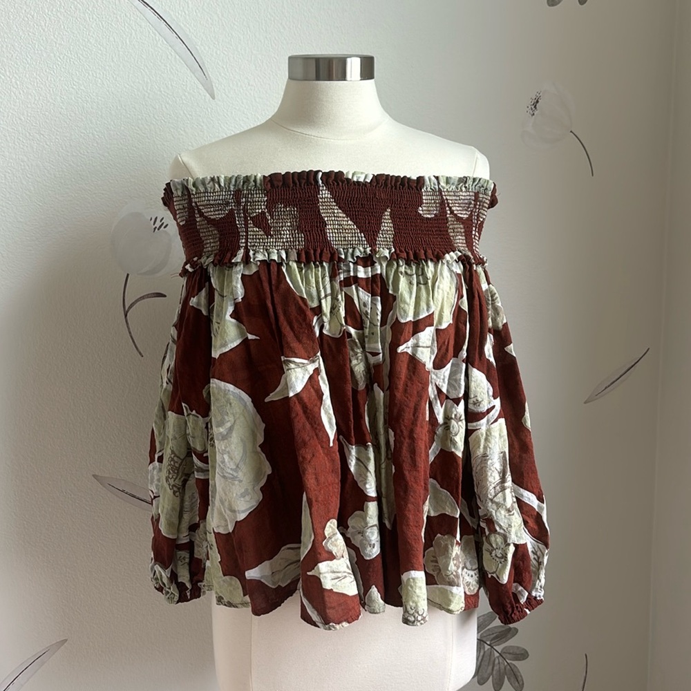 Bucket List Off the Shoulder top